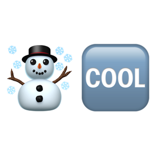 ☃🆒 Emoji Domain iOS rendering